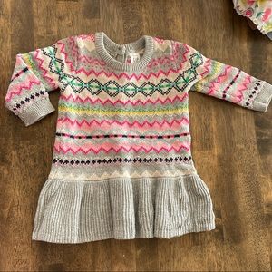 Baby Gap grey sweater dress